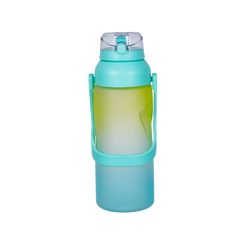 Große Wasserflasche mit geradem Körper DF20144-2,2 l