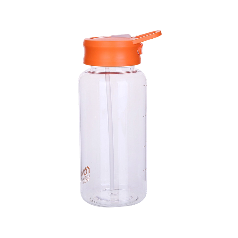 Transparente Plastikwasserflasche 1000Z-1000ml