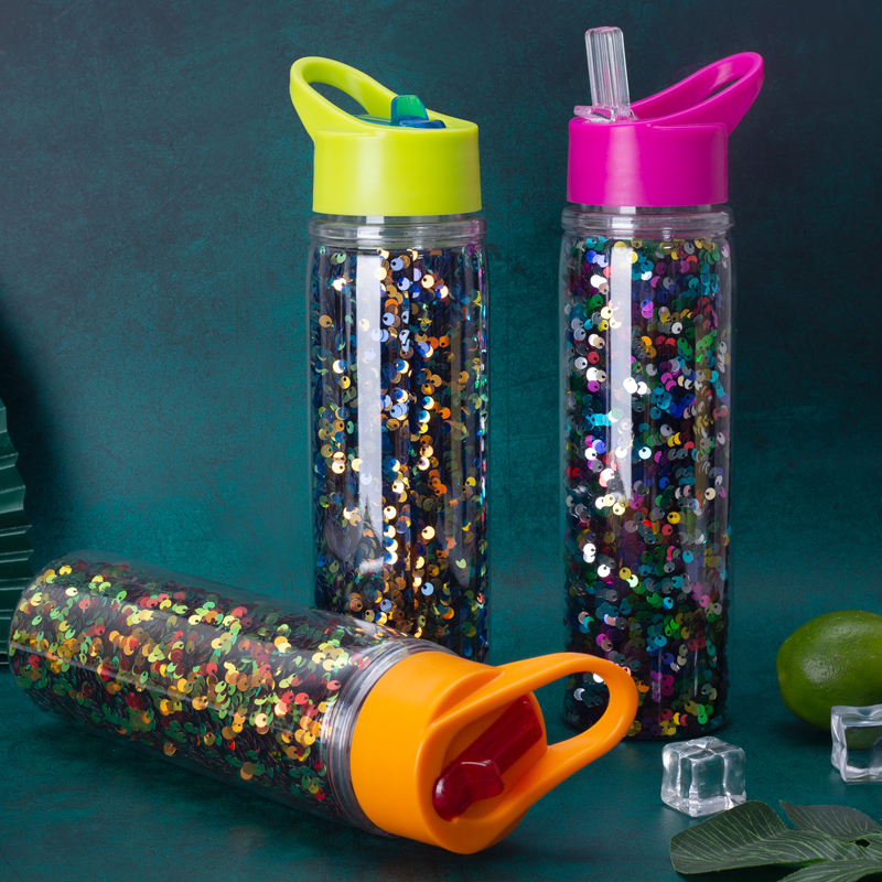 Bunte Plastikwasserflasche 1113H-570ml