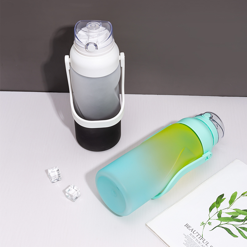 Große Wasserflasche mit geradem Körper DF20144-2,2 l
