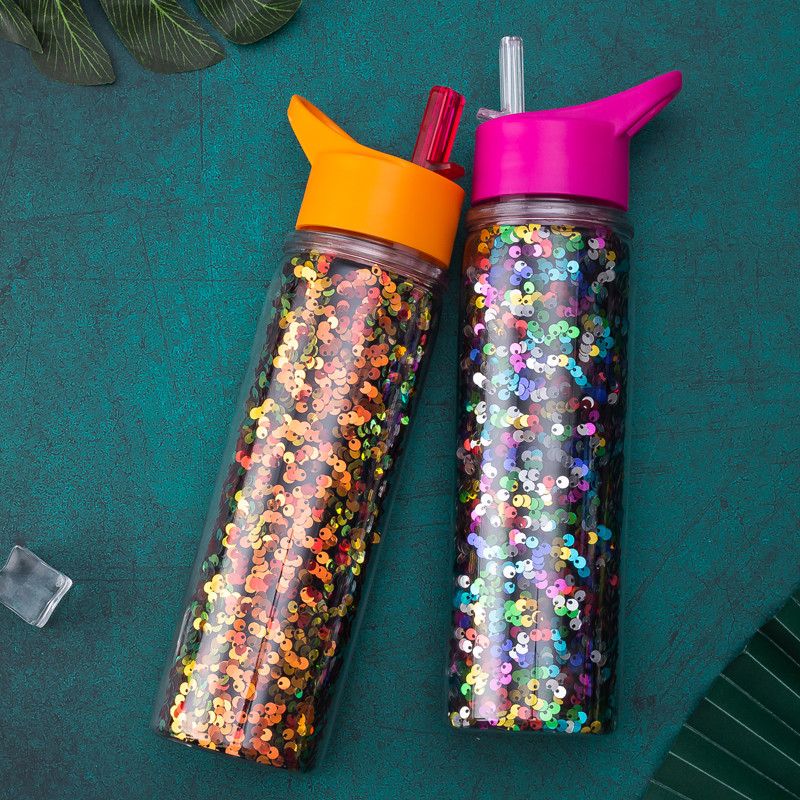 Bunte Plastikwasserflasche 1113H-570ml