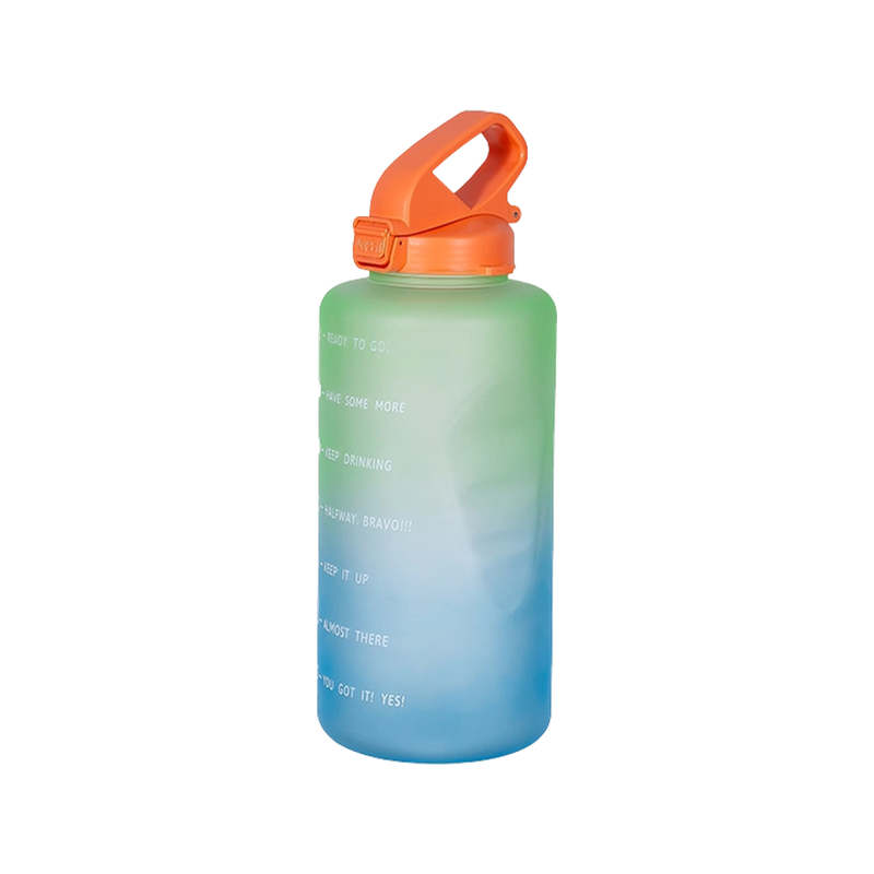 Gerade Wasserflasche mit tragbarem Griff DF201437