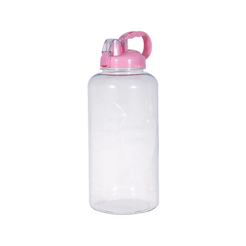Gerade Wasserflasche mit tragbarem Griff DF201437