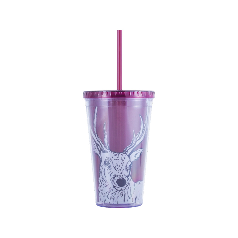 Strohbecher mit breiter Öffnung 9088C-16oz
