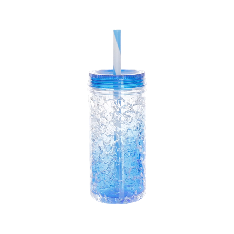 Doppelwandiger Gel-Wasserbecher für Kinder, 1583–350 ml