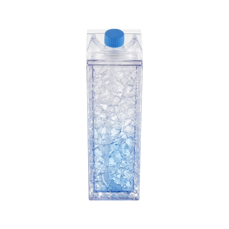 Wasserflasche im Milchkarton-Stil 8987, 400 ml, 567 ml